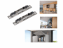 Set Attacchi Frontali per Aventos HS/HL/HK-TOP Legno-Alluminio pz.2 | Blum